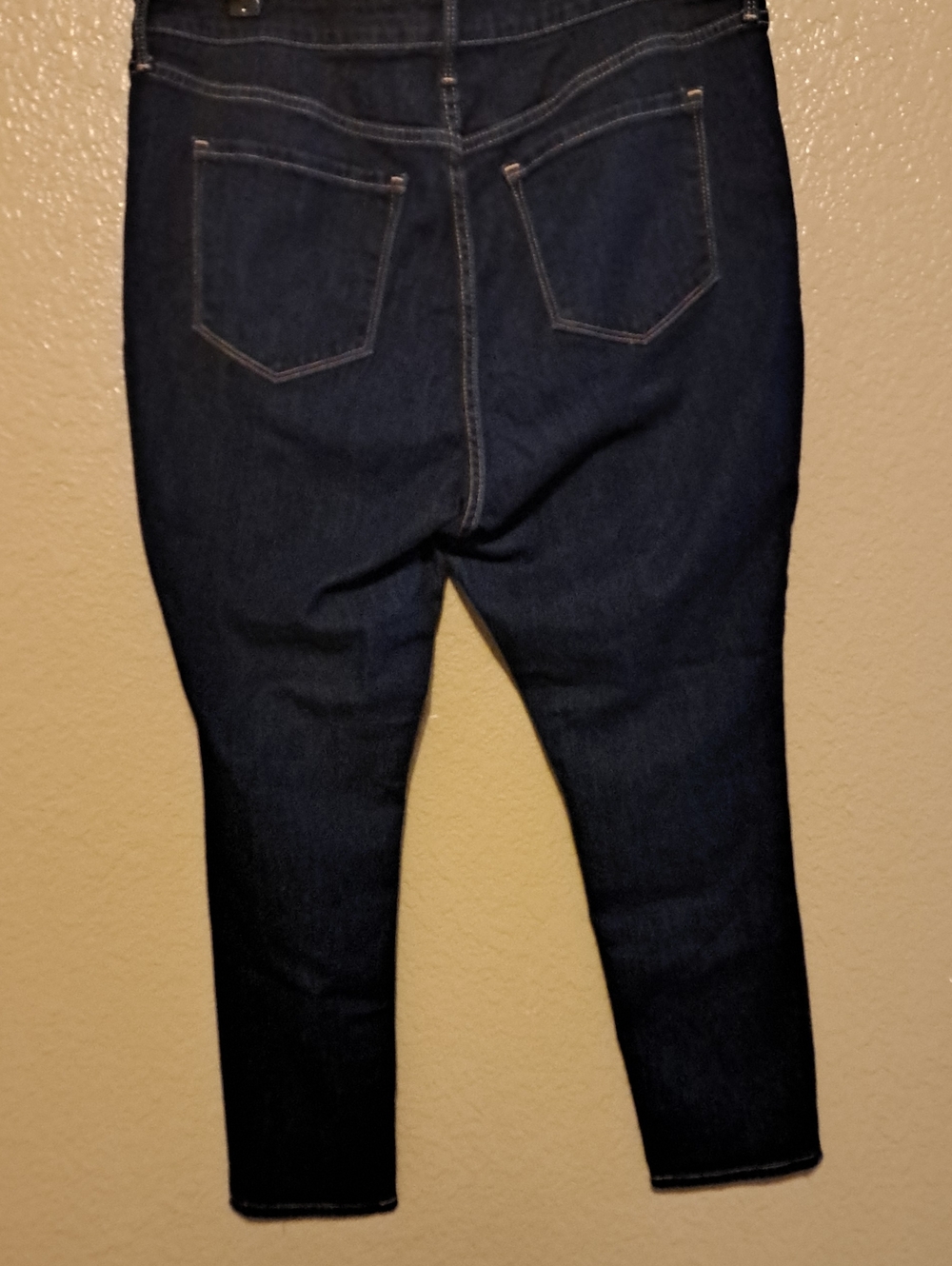 Old Navy Dark Blue Women's Stretch Jeans. High Rise Size 16 Short. - Picture 5 of 10